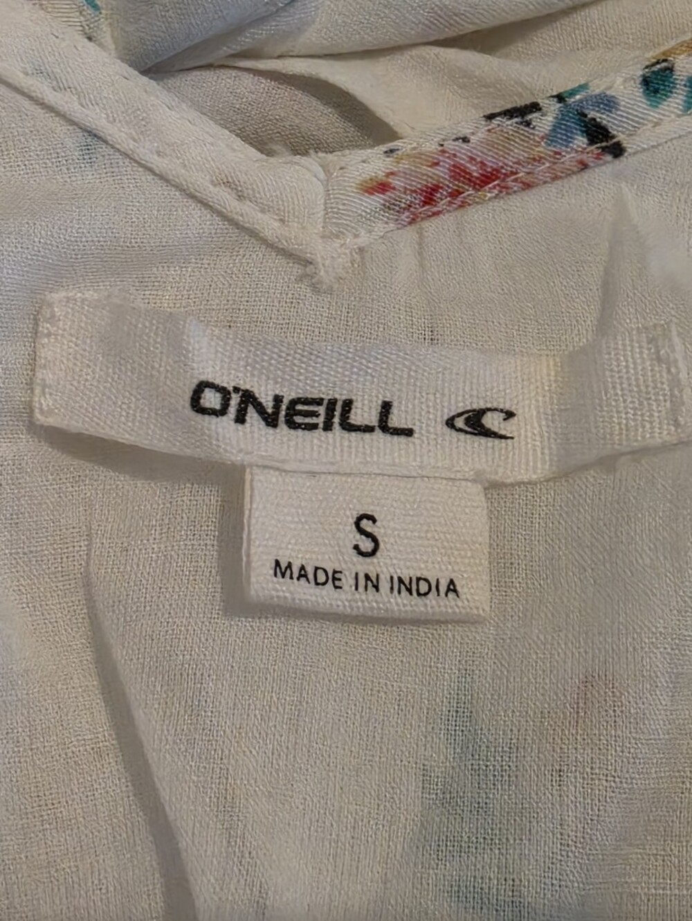 O'Neill White Floral Mini Dress - Picture 3 of 3